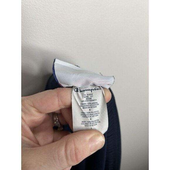 Champion Authentic Men’s Athletic Wear Navy Blue Pocket Shorts Size Large - Picture 10 of 10